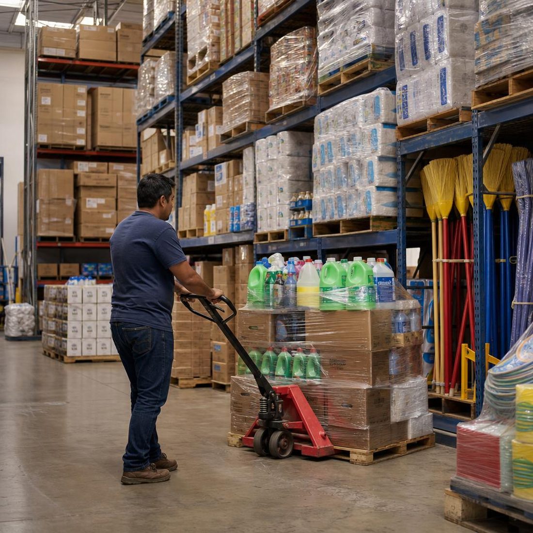 Almacén de producto de Tienda Creador de Estructuras en México